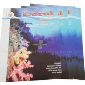 Catalogo de modelos dientes acrilicos Coral Und