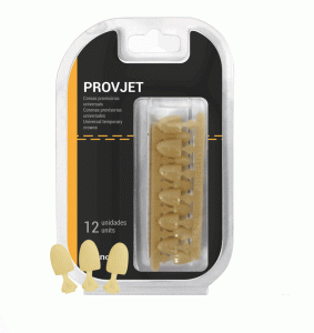 Corona Provisional de Policarbonato Angelus x12