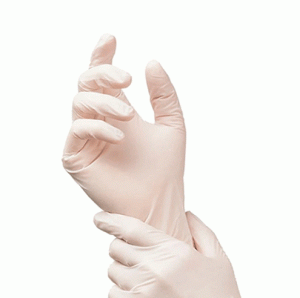 Guantes De Latex Para Examen Bajo Polvo x100
