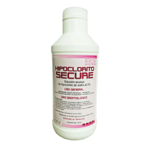 Hipoclorito De Sodio Secure 300ml 3%