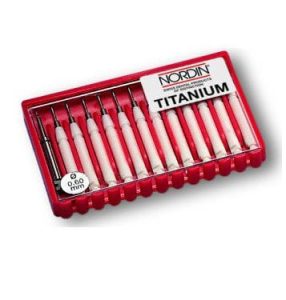 Pines Dentinarios Nordin caja x12 mas fresa