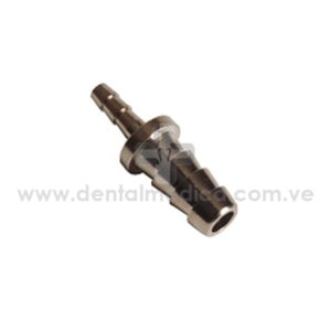 Conector para mangueras barbado recto 1/8" x  1/16"