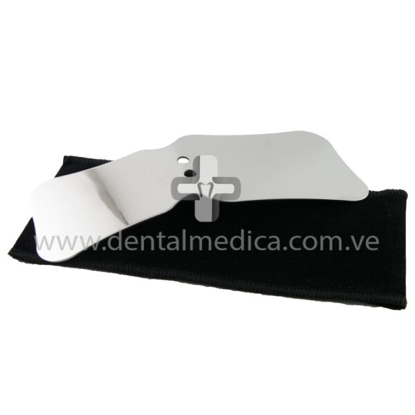 Espejo oclusal metalico doble