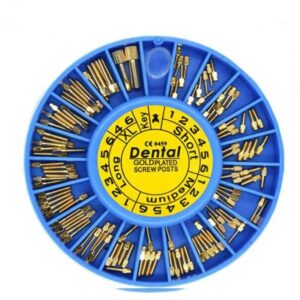 Postes metalicos dorados Nordin