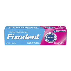 Adhesivo para protesis Fixodent 2,4 onzas 68g