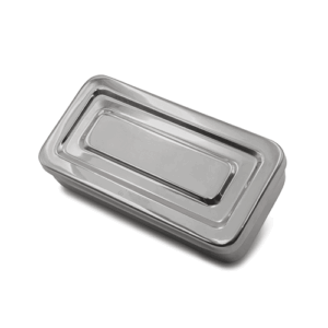 Caja para esterilizar metalica pequena Greydent 17x7x3