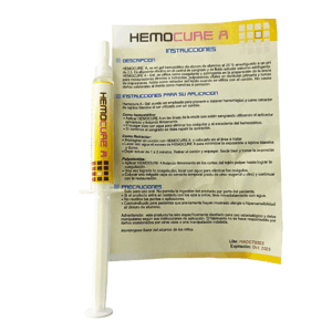 Hemostatico En Gel Cloruro de Aluminio Jeringa SECURE 3cc