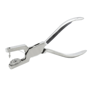 Perforador de goma dique acero inoxidable
