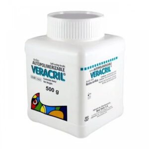 Acrilico Auto Polvo Rosado VR1 con fibra Veracryl 500gr