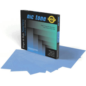 Goma dique Nic Tone SINTETICO azul medio x15