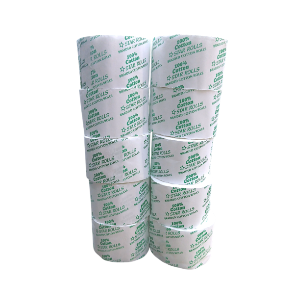 Rollos de Algodon Trenzado Iscot  x 500