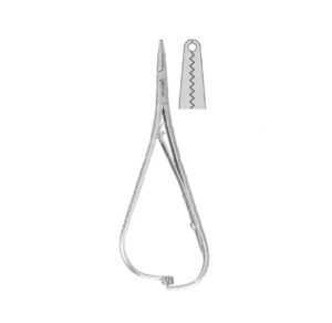 PINZA MATHIEU CON MUESCA 140MM FALCON