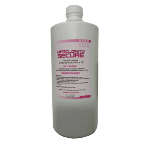 Hipoclorito De Sodio Secure 1lts 3%