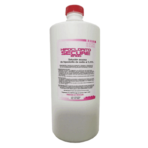 Hipoclorito De Sodio Secure 1lts 5.25%