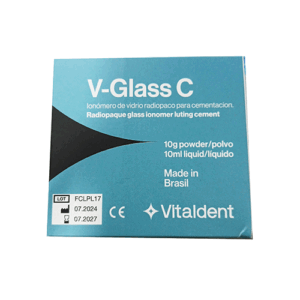 Ionomero De Vidrio Tipo I Auto Para Cementar V-Glass C Vitaldent