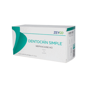 Anestesia Local Mepivacaina ZEYCO 3% Caja x 50 Sin Vaso (EXE)