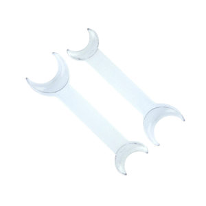 Retractor de Mejilla Lateral Doble Transparente x2 Infantil