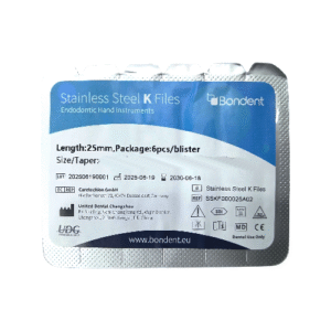 Limas Manuales K File 25mm  Bondent