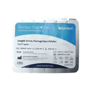 Limas Manuales K File 31mm Bondent