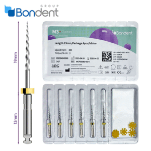 Limas Rotatorias m3 Oppener 19mm x6 Tapper 17/12 - 17/08 Bondent