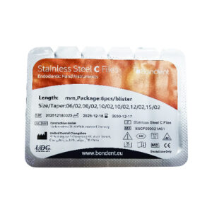 Limas Manuales Tipo C Surtida 6,8,10,10,12.5,15  25mm Bondent
