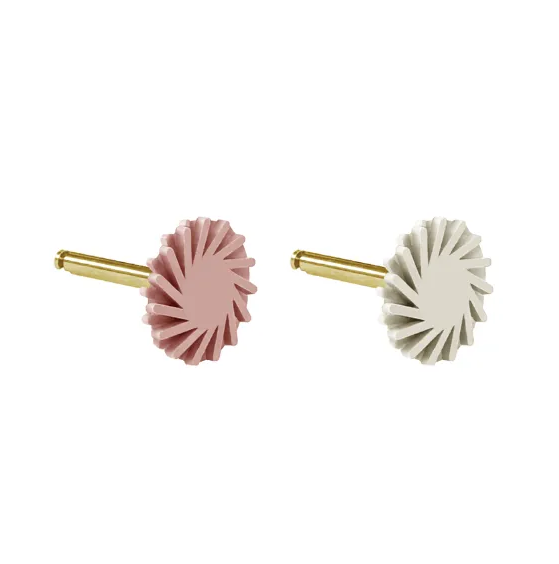 Discos para Pulir Resinas x2 (blanco y rosa) Dentpark