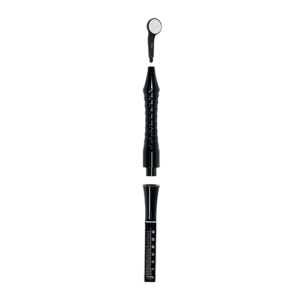 Espejo Rodio U-HD MINI 10mm Negro und Royva