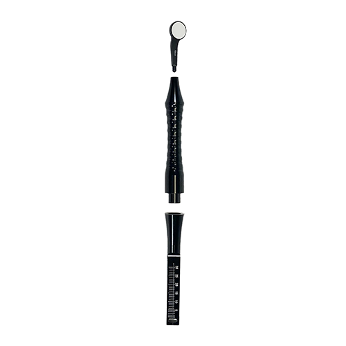 Espejo Rodio U-HD MINI 10mm Negro und Royva