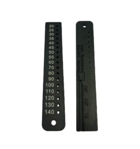 Regla Negra Calibradora de Gutapercha ECO